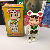 bearbrick Violent bear Building blocks Bear cow girl trend doll doll hand-made model toy ornaments 400%