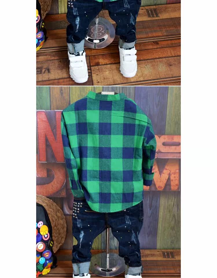 Chemise garcon à manche longue - Ref 2073790 Image 13