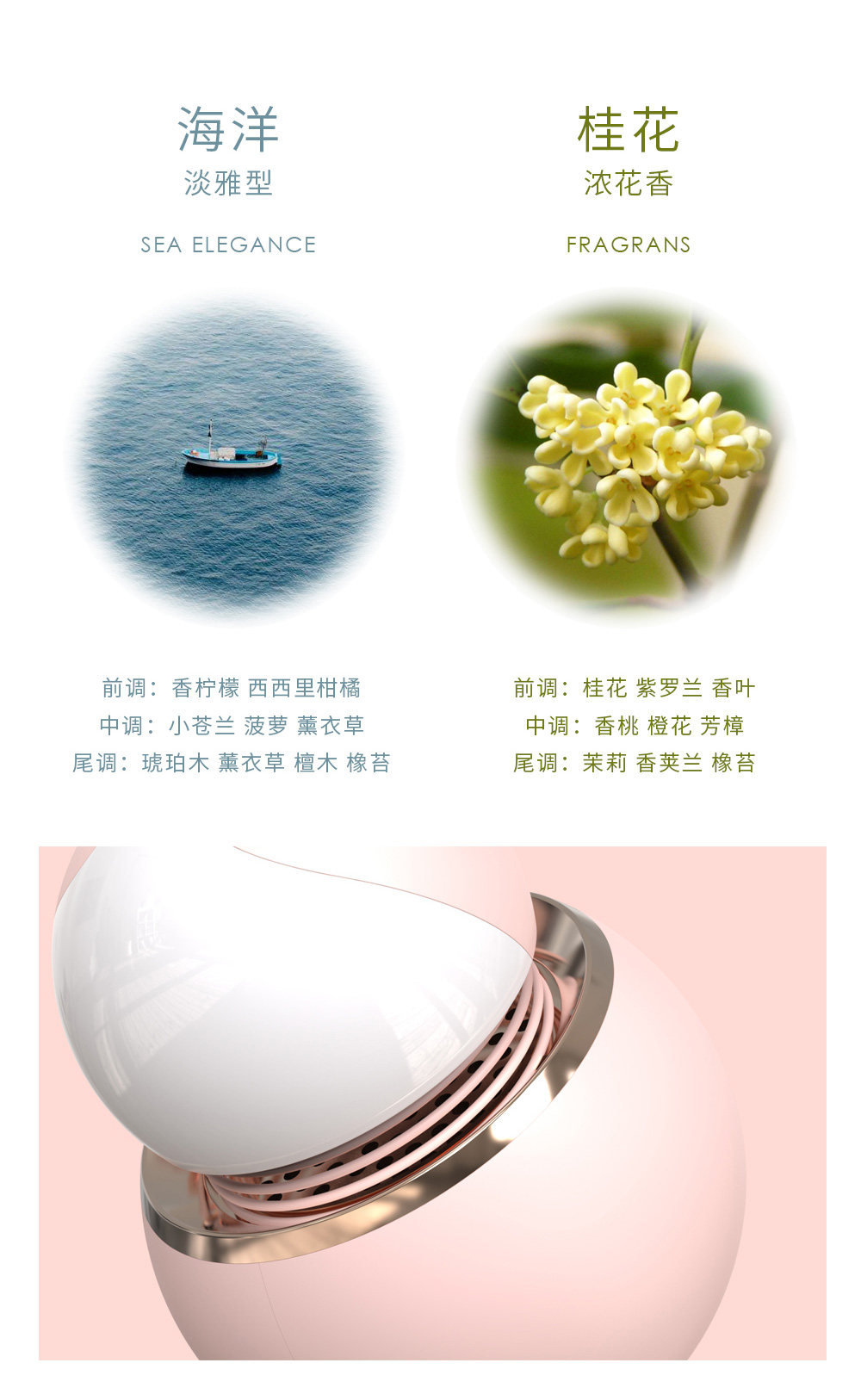 翼派 汽车香薰扩散器 带有3个香片 图6