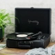 Gramophone phòng khách retro phong cách châu Âu xách tay vinyl ghi âm máy ghi âm máy ghi âm cũ ghi với đài U đĩa - Máy hát