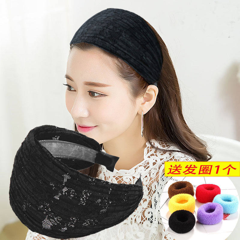 Shade White Hair Shatter Hair Broadside Hair Stirrup Hairpin Hairpin Haircut Anti Slip Hair Stirrup 100 Lace Adult Hair with female
