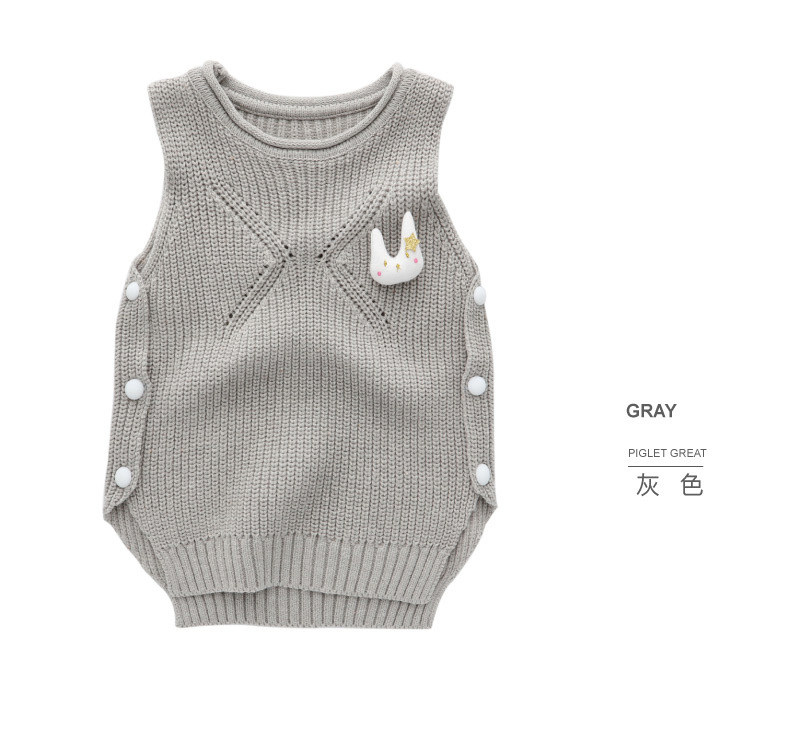 Gilet fille XZXDD en mélange - Ref 2070947 Image 18