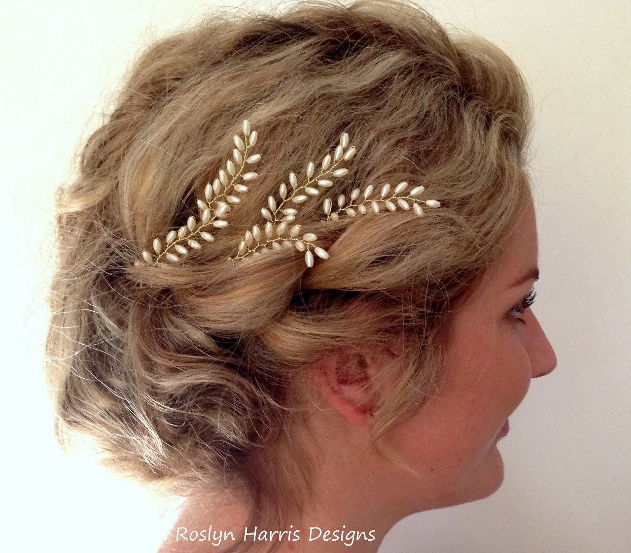 New European and American original bridal performance bridesmaid harvest wheat spike hairpin hairpin hair accessories dress accessories headdress