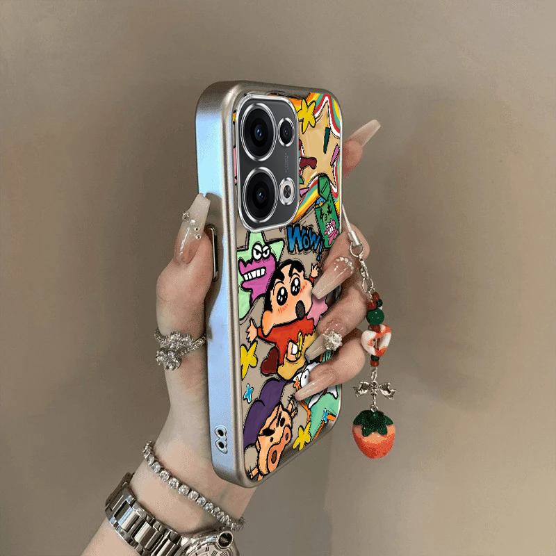 Suitable for Oneplus 13t Phone Case, Ace3 Full Coverage, Oneplus 11+ Ace2 Anti-Drop Electroplated Silver, Oneplus Ace2 Pro Graffiti Xiaoxin 12 Soft Silicone, Oneplus Aec Racing Version 9Rt Male 8t Female 7/6