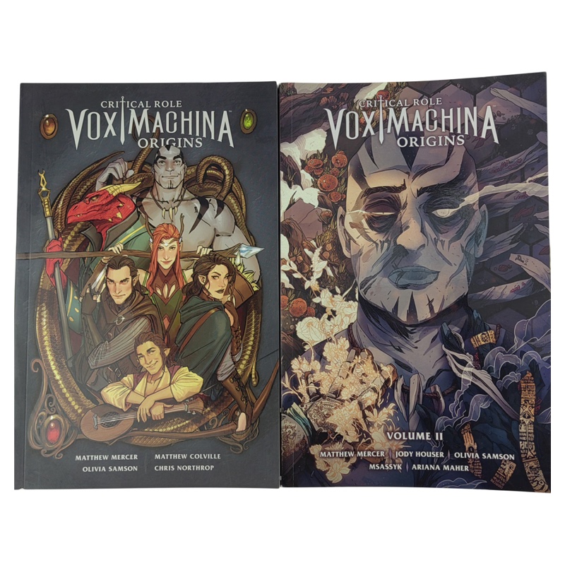English Original Version of Critical Role Vox Machina Origins Key Character Comic Volumes 1-2 Vox Machina Origins English Original Version of Critical Role Vox Machina Origins Key Character Comic Volumes 1-2 Vox Machina Origins