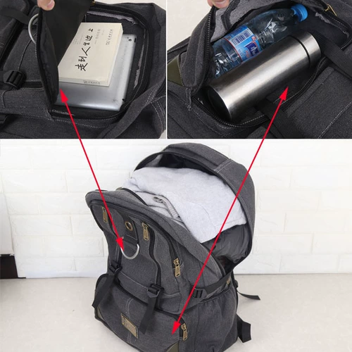 Вместительная и большая дорожная сумка для путешествий, спортивный школьный рюкзак подходит для мужчин и женщин