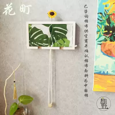 Creative switch sticker socket decoration can be multi-linked splicing and wind flower town fabric decoration Beautiful design nail-free super sticky