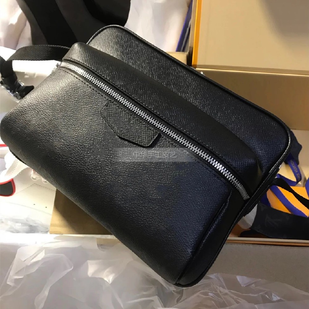 Men's diagonal satchel shoulder bag version chest bag pocket small square bag drawing custom-made DIY handmade five gold accessories custom-made