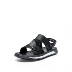 HLA / Haicang home thấp giúp sandal đế bệt 2019 hè mới thoải mái nhẹ đi giày nam - Sandal giày lười Sandal