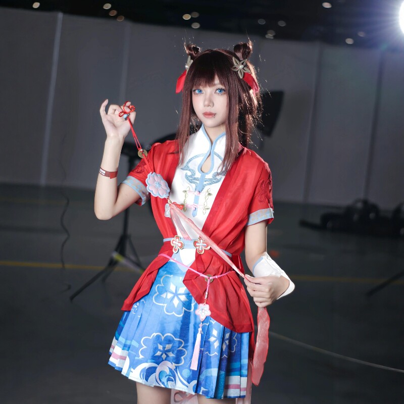 西施玲珑珍味cos服+假发，玩王者荣耀的高光装备_Cosplay女装_淘宝游戏网