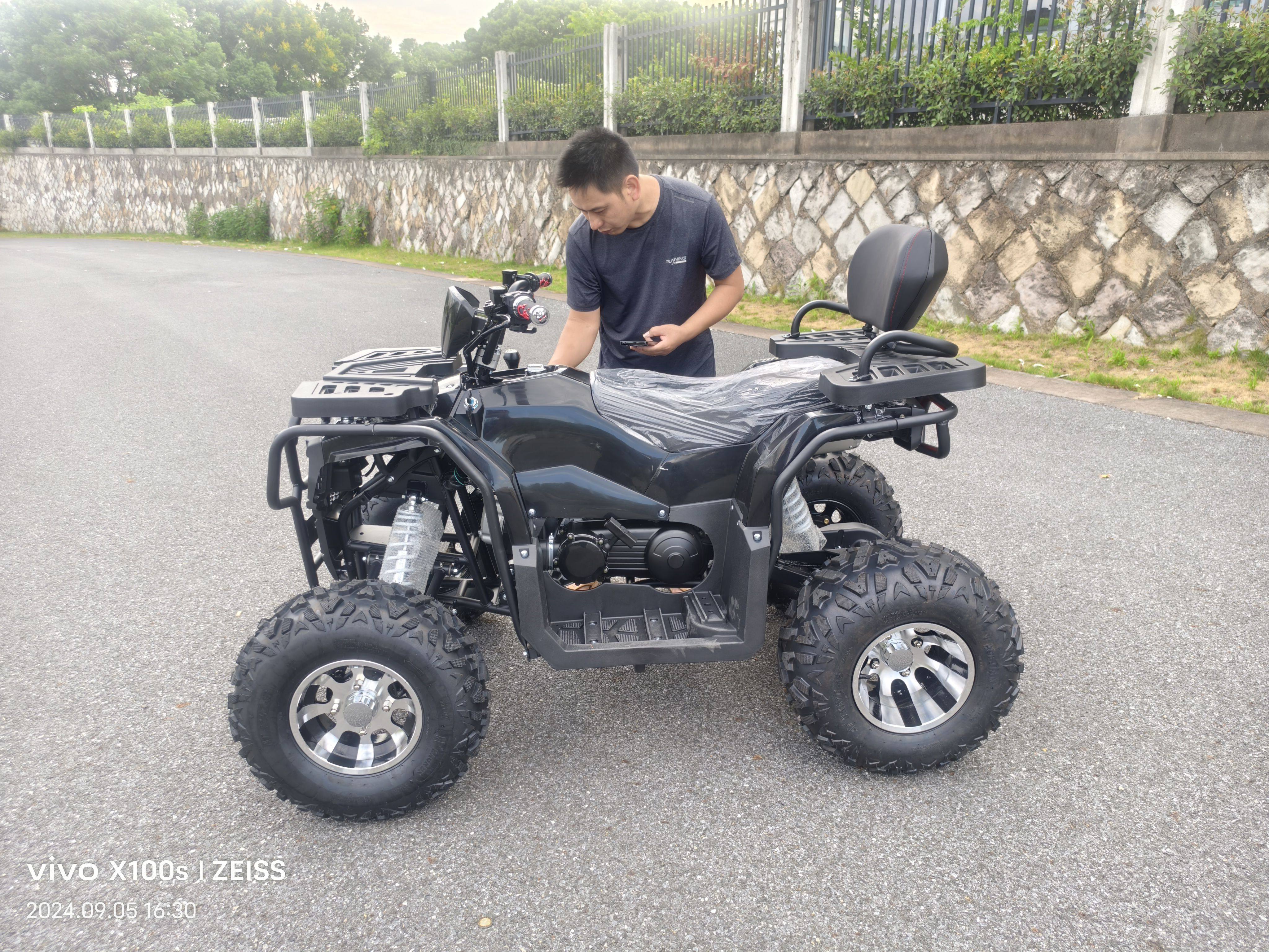 Квадроцикл Daidaoqi ATV с автоматической коробкой передач квадроцикл четырехколесный внедорожный мотоцикл бензиновый взрослый вездеход горный внедорожник
