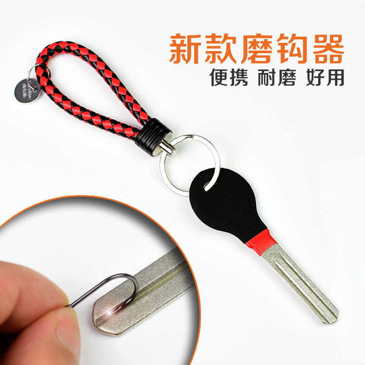 Boutique grinding hook handheld roads bait gold hook hook fishing hook grinding hook fishing hook fishing hook frustration double-sided three slots