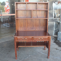 Meubles en acajou petit bureau étagère pied rond bureau décriture en bois de rose table dordinateur de bureau en bois massif hérisson table de calligraphie en palissandre