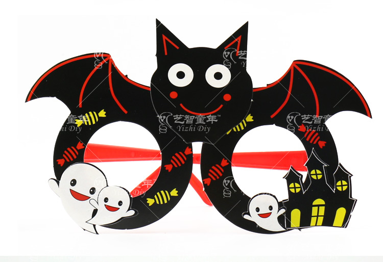 Đồ chơi trẻ em handmade tự làm kính bí ngô nhện spider bat cha mẹ-con sáng tạo đồ chơi thủ công cửa hàng đồ chơi trẻ em