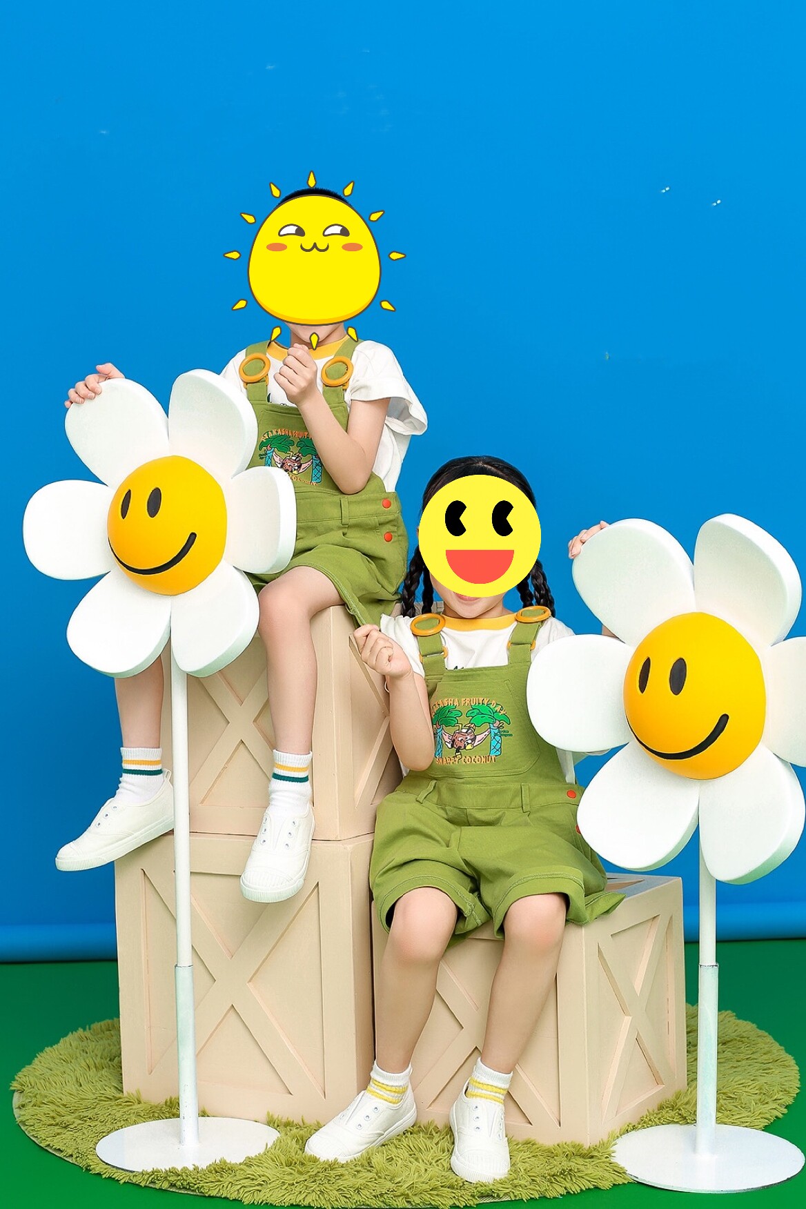 New children's photography props small daisy baby photo props theme studio photography auxiliary props small chrysanthemum