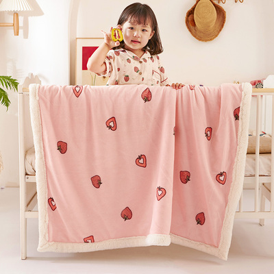 【双层加厚珊瑚绒毛毯】