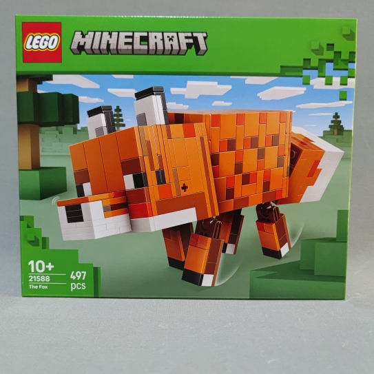 Lego Minecraft 21588 Fox Building Blocks Educational Toys for Boys and Girls Children's Gifts