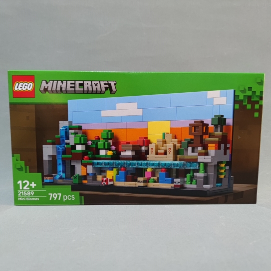 Lego Minecraft 21589 Mini Biome Building Blocks Educational Toys for Boys and Girls