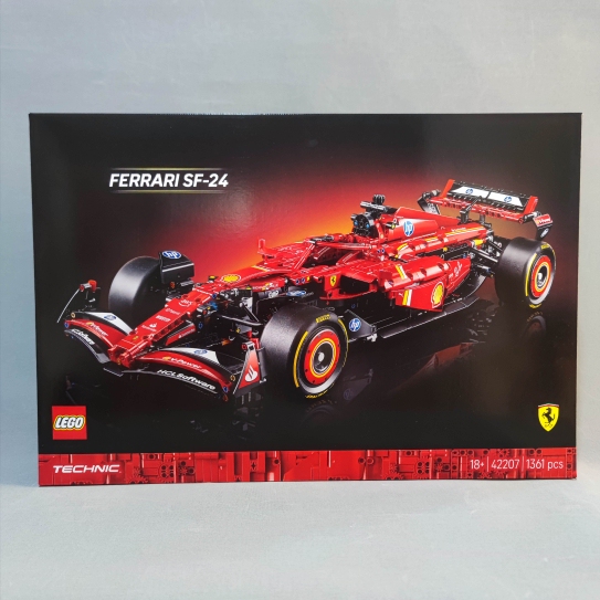 Lego Technic Set 42207 Ferrari Sf-24 F1 Racing Car Building Block Toy Gift for Boys and Girls