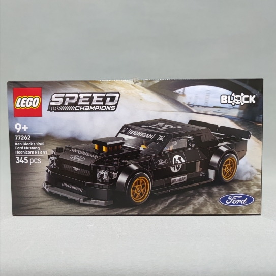 Lego Super Racing Car 77262 Ken Block 65 Ford Mustang V1 Building Block Toys for Boys and Girls