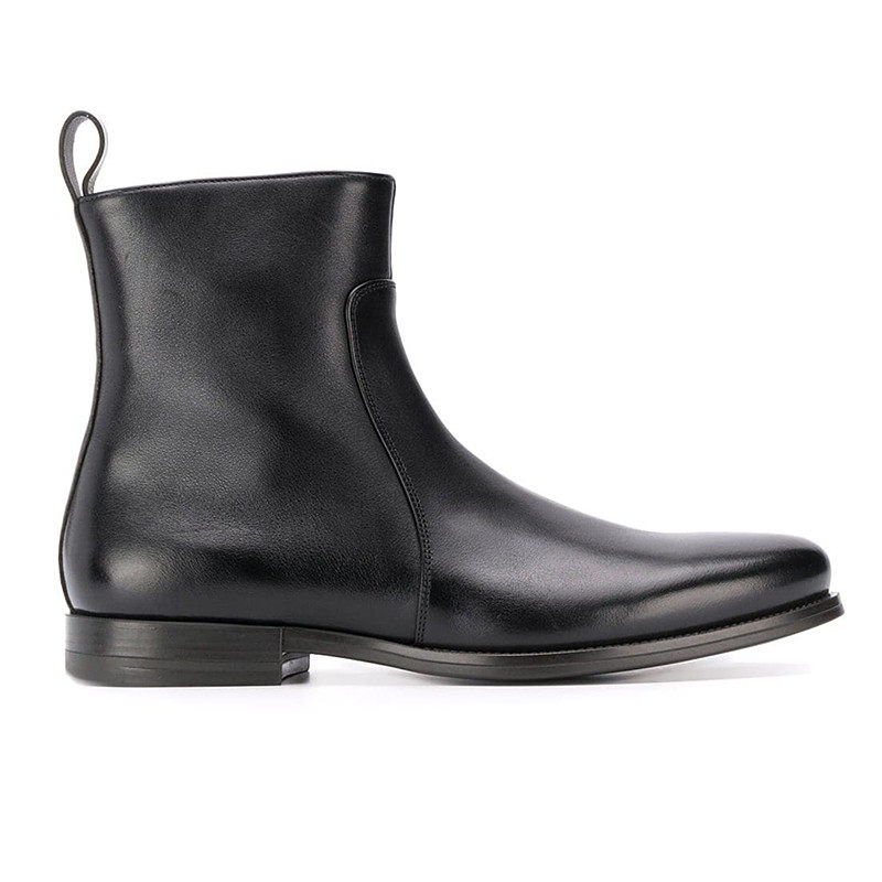 Chelsea Boot men and shoes leather pointed shoes Martin boots Chelsea Boot EnglishBoot boots