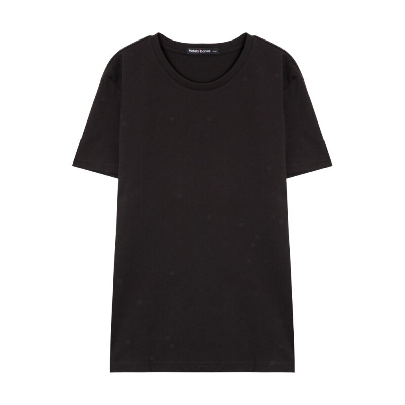 Metersbonwe short-sleeved T-shirt perennial spring and autumn round neck short-sleeved men's solid color T-shirt 226250