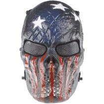 WoSporT Manufacturer Direct Marketing Chief M06 New Pint Iron Blood Skull Terror Prop Riding Mask Full Protective Mask