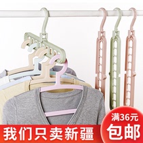 Multi-function clothes hangers for drying household balcony kitchen cabinet hangers for clothes support hangers for clothes hangers for plastic creative clothes hangers