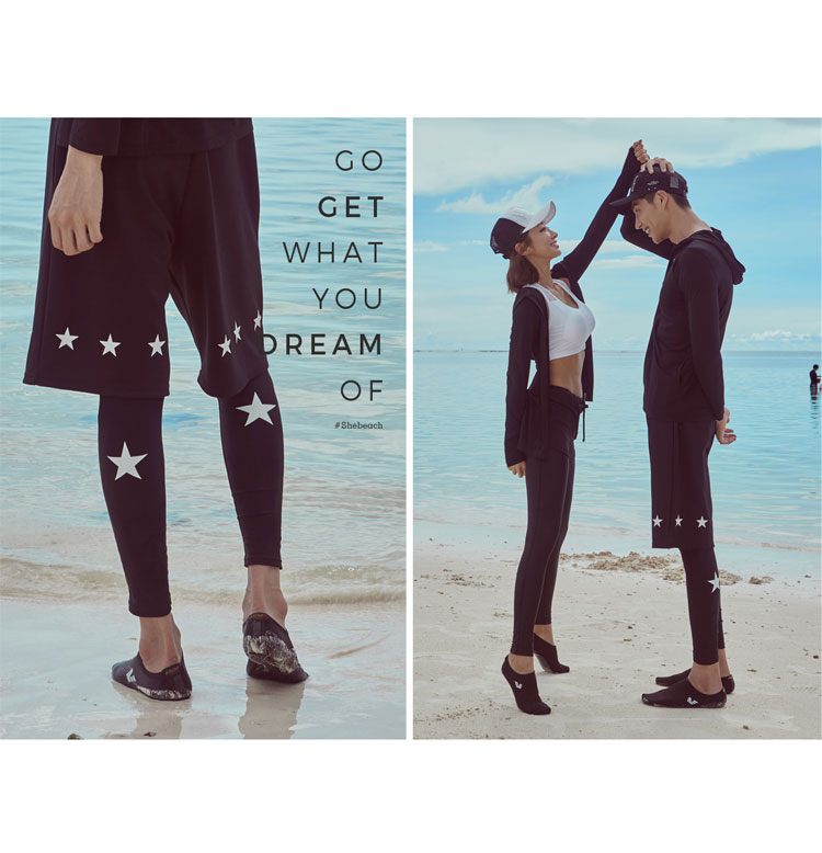 Bộ đồ đôi Hàn Quốc phù hợp với bộ đồ lặn chia tay dài tay áo tắm snorkeling phù hợp với lướt sứa quần áo quần phù hợp với phụ nữ đồ đôi nam nữ đi biển
