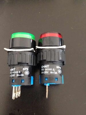 (Chint Group) CHNT round reset button switch NP6-11B Y drilling 16MM LA16 series