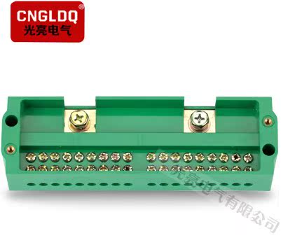 Bright terminal block terminal block FJ6 JHD-1 c single phase two-in eighteen-out junction box