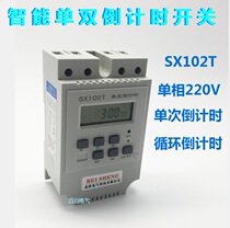 SX102T single and double countdown switch timer infinite cycle time control high power 220V4000W