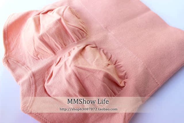 Eo và hông! Đồ lót cao cấp chất liệu cotton co giãn cao của Nhật Bản quần lót eo cao định hình