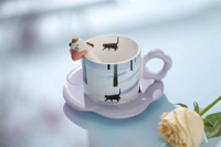 Кофейная чашка зима