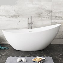 Independent European large bathtub home double Fashion Net red tub acrylic hotel sex bath 1 84 meters