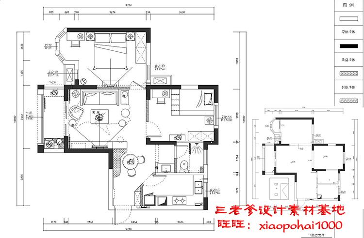 T2227家装室内客厅餐厅卧室图片北欧风格现代简约装修设计...-38