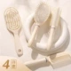 Сливочный комплект, кудрявый кушон, 4 предмета, придает объем