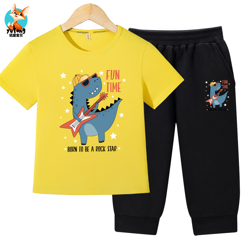 Childrens bảy điểm quần mens quần mùa hè quần mỏng bé trai ngựa bên ngoài mặc trẻ em vừa sweatpants chàng trai quần mùa hè thủy triều.