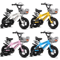 Child bike 6 boys 3-5-7 years 2 children 2 children baby 4 2 wheels pedalling baby carrier 1