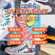 Sneaker customization DIY exclusive design AF1AJ1 hand-painted shoes realistic cartoon color changing graffiti