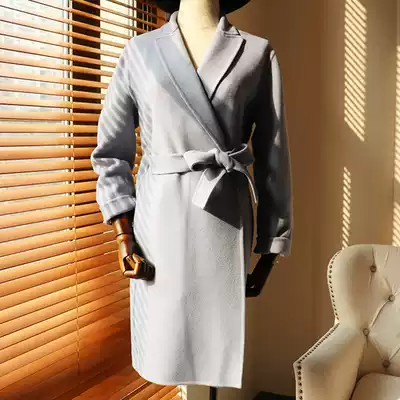 CM Cest moi Winter Love Japan imported double-sided wool classic big gun barge collar coat spot