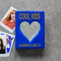 3-дюймовый фотоальбом Polaroid Hollow Heart [Сапфировый синий]