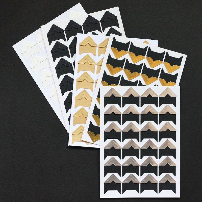 Paper Photo Corner Stickers, Growth Manual DIY Photo Album, Kindergarten File Decoration, Production Accessories, Tools and Materials