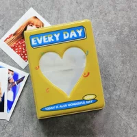 3-дюймовый фотоальбом Polaroid Hollow Heart [ярко-желтый]