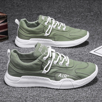 In 2021 new red blast mens shoes spring trend anti - smell shoes pilot casual canvas breathable tide shoes