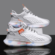 2022 New net red coconut shoes male breathable running men daddy shoes tide shoes teenagers and trend