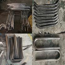 304 stainless steel bent pipe bent iron pipe aluminum pipe core-bent U-shaped pipe door handle trolley handrail custom processing