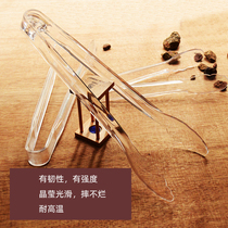 Transparent buffet pc food cake bread plastic baking food clip barbecue barbecue food vegetable clip
