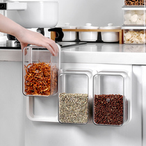 Grain storage box Creative transparent sealed tank Food grade plastic household kitchen moisture-proof grain storage tank