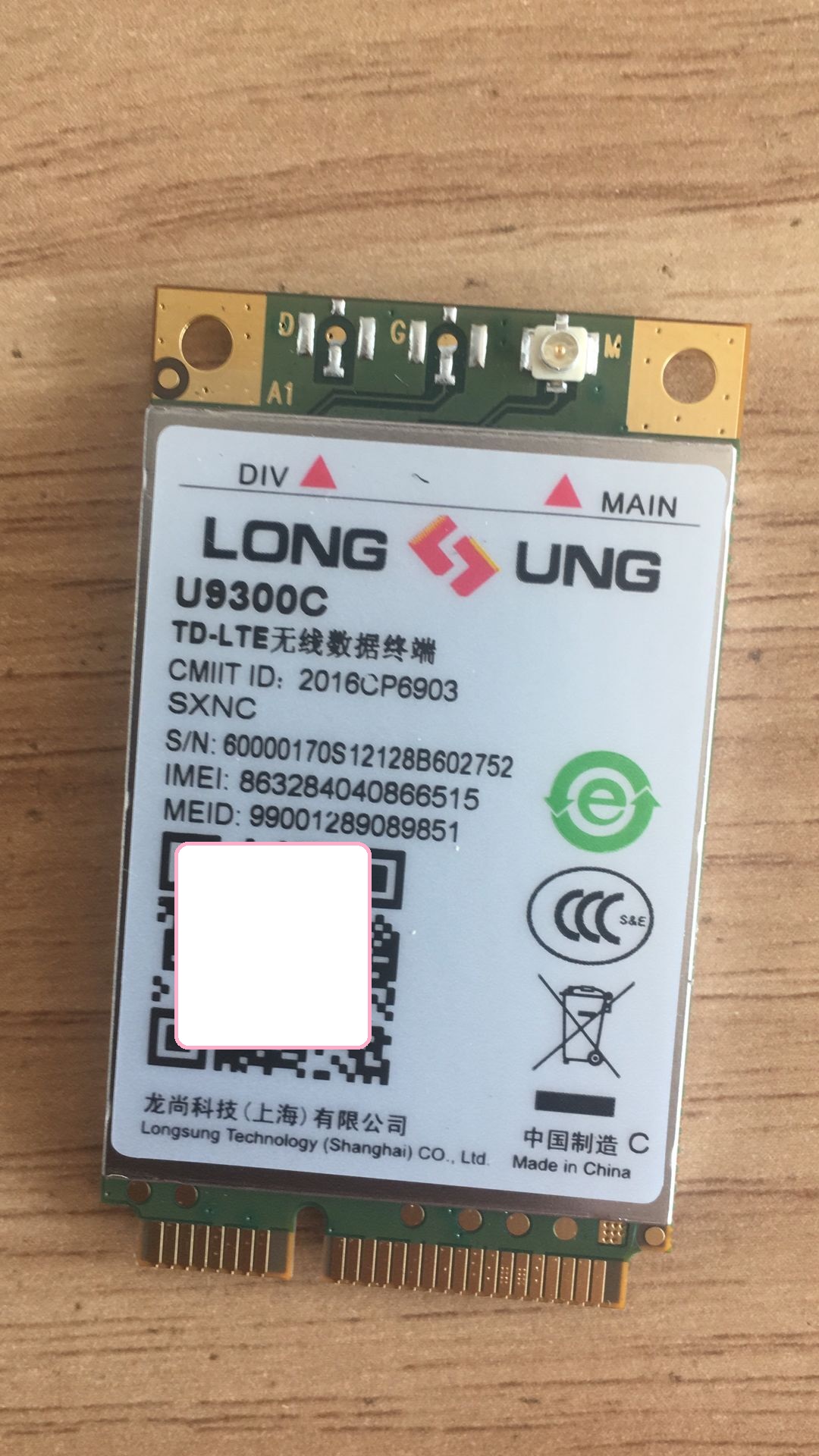 Brand new Longchamp U9300C SXNC DXNC SXVC DGNC DGNC Full Netcom 4G LTE Module 7 models